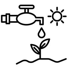 Water Stress Icon