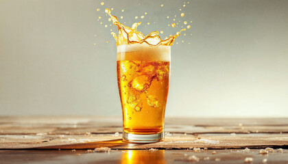 Frothy Beverage Splash