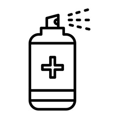 Obraz premium Spray Icon