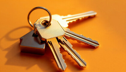 keys on white