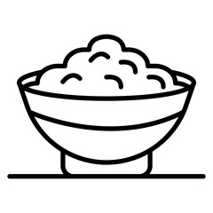 Porridge Bowl Icon