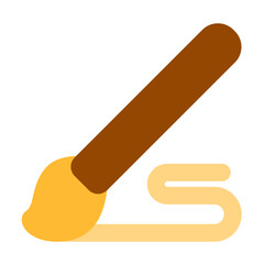 brush flat style