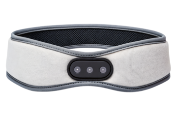 Headband massager for relaxation isolated with transparent background