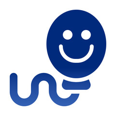 balloon gradient style