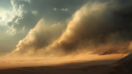 Quad spinning dust clouds on dunes-1
