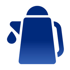 flush pot gradient style