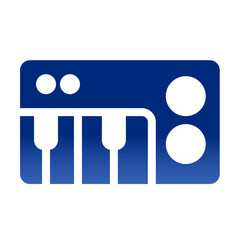 piano gradient style