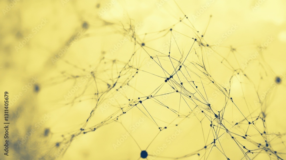 Poster abstract network connection