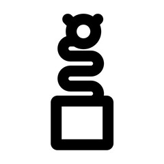 jack box outlined black style