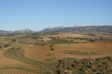 Naklejka premium View of Ronda, Andalucia Spain
