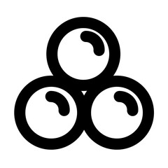 marble outlined black style