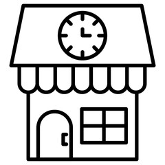 Clock Shop Icon