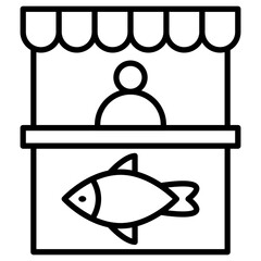 Fish Shop Icon