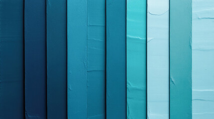 Varied shades of blue textures arranged in vertical stripes