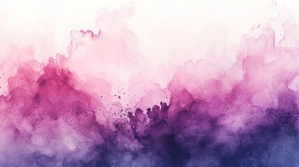 Abstract Watercolor Cloudscape