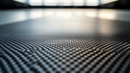 Abstract patterned floor in modern building