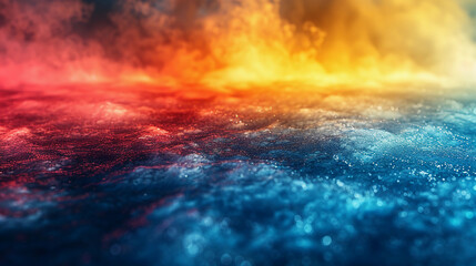 Fototapeta premium fire in the sky