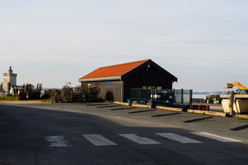 Cabanes d'ostréiculteurs sur l'île d'Oléron
