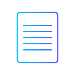 justify gradient icon