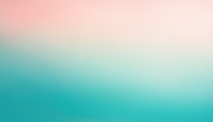 A gradient from light blush pink blending into pale turquoise, with subtle noise and blurred textures, creating a soft, dreamy backdrop.
