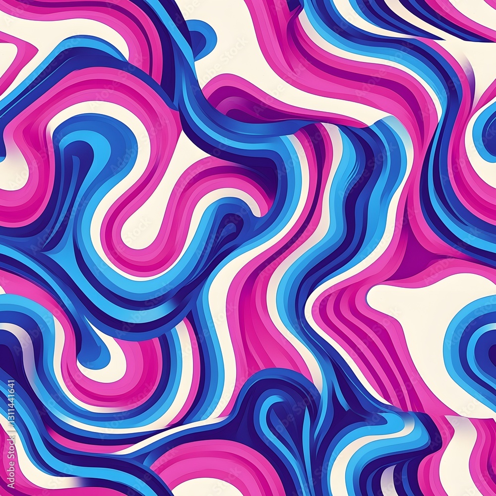 Poster abstract swirl pattern vibrant colorful background