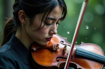 Musician performs heartfelt melody during Memorial Day remembrance event