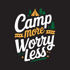 Camping SVG Design