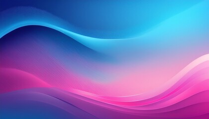 Naklejka premium A vibrant gradient transitioning from bright electric blue to soft pink, featuring soft noise texture for an artistic, dynamic effect. 