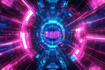 Obraz premium High tech design