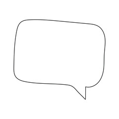 speech bubble speech Slanted speech bubble outline with sharp corner Rounded Square Speech Bubble,