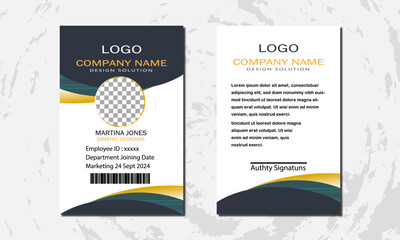 Creative Id Card for Official