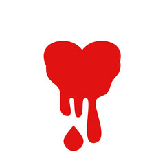 Bleeding heart symbol
