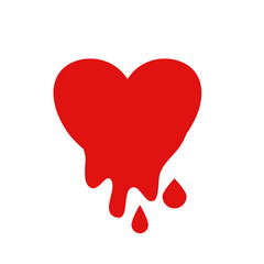 Bleeding heart symbol
