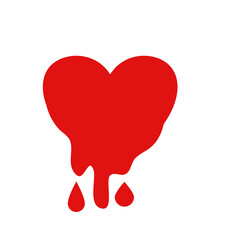 Bleeding heart symbol
