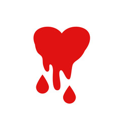 Bleeding heart symbol
