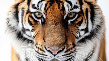 Fototapeta premium Generic Close-up Tiger?s Scene Face Piercing Eyes