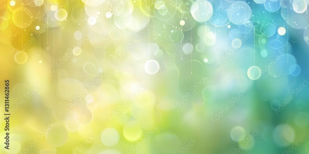 Aufkleber a vibrant and soft-focus image showcasing a captivating blend of colors and lights.