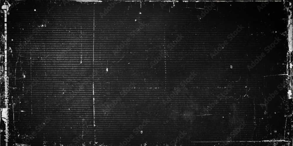 Poster grunge frame ideal for creating a nostalgic video tape effect.