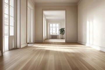Fototapeta premium Ideal background for interior design projects and concepts.