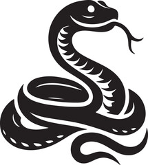 Snake picture in white background