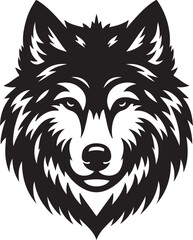 fox picture in white background