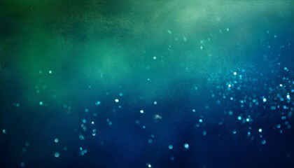Obraz premium Abstract background. Rich Green Navy Silver Mist BG. Sophisticated atmospheric background. Deep green to dark navy gradient, metallic silver hints & gentle mist.
