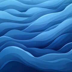 Obraz premium Abstract blue ocean waves texture in fluid motion
