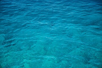 The purest water of the Mediterranean Sea