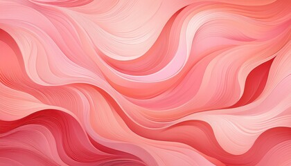 Obraz premium Abstract background. Seamless Rose Pink Coral Gradient BG. Warm inviting ambiance. Harmonious blend soft pink to pastel coral gradient. Gentle & welcoming backdrop.