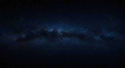 Fototapeta premium Large picture of Night blue sky with lot of stars background