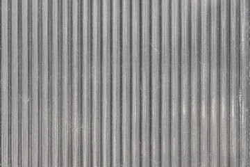 Zinc sheet wave texture. closed up silver zinc plate small wavy pattern texture clean new background