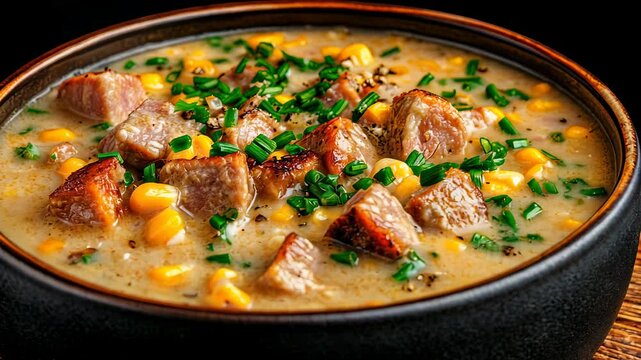 Creamy Ham and Corn Chowder Recipe