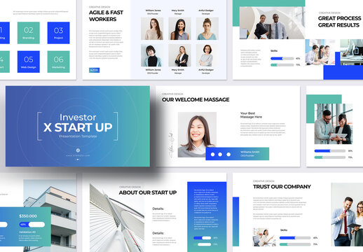 X Star Presentation Template
