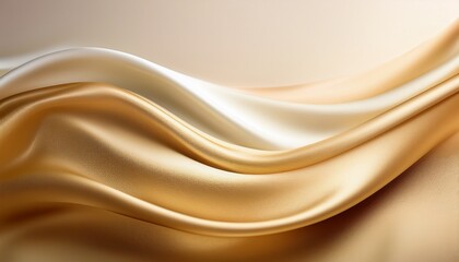 Obraz premium Abstract background. Soft Gold Ivory Gradient BG. Warm elegant smooth transition. Muted gold to ivory gradient, soft & seamless. Refined & classic backdrop.